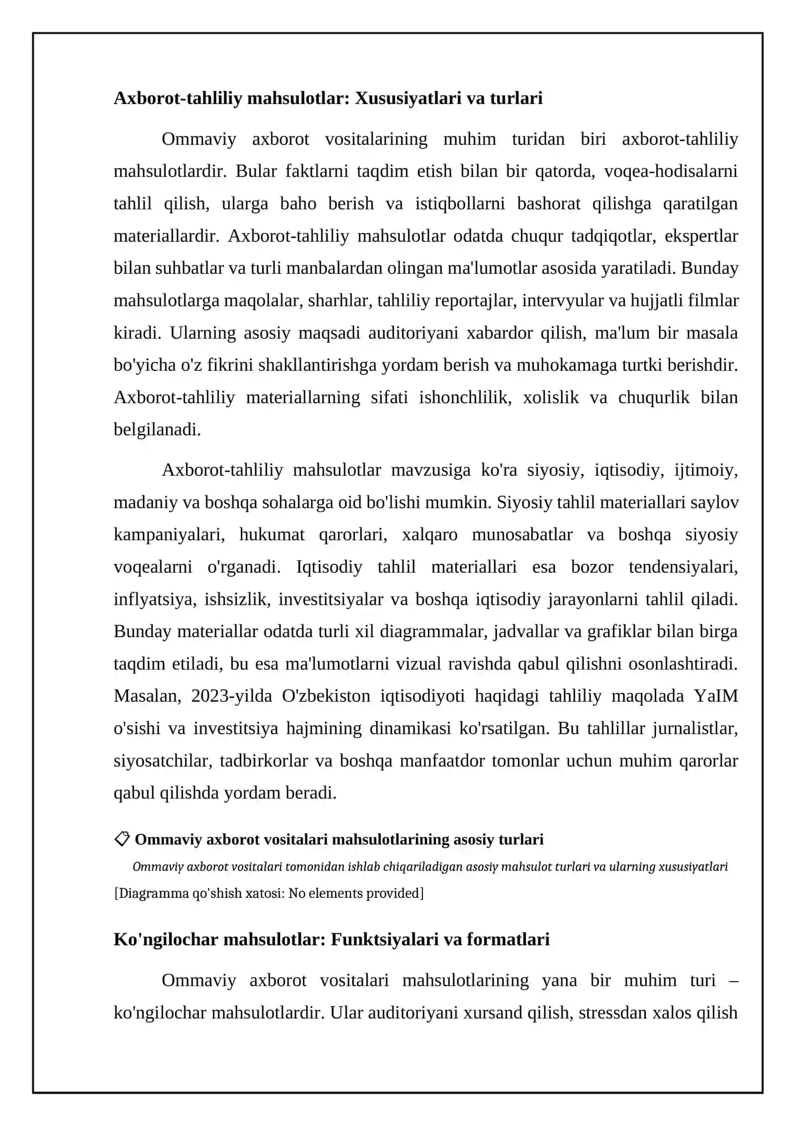 Ommaviy axborot vositalari mahsulotlari 4