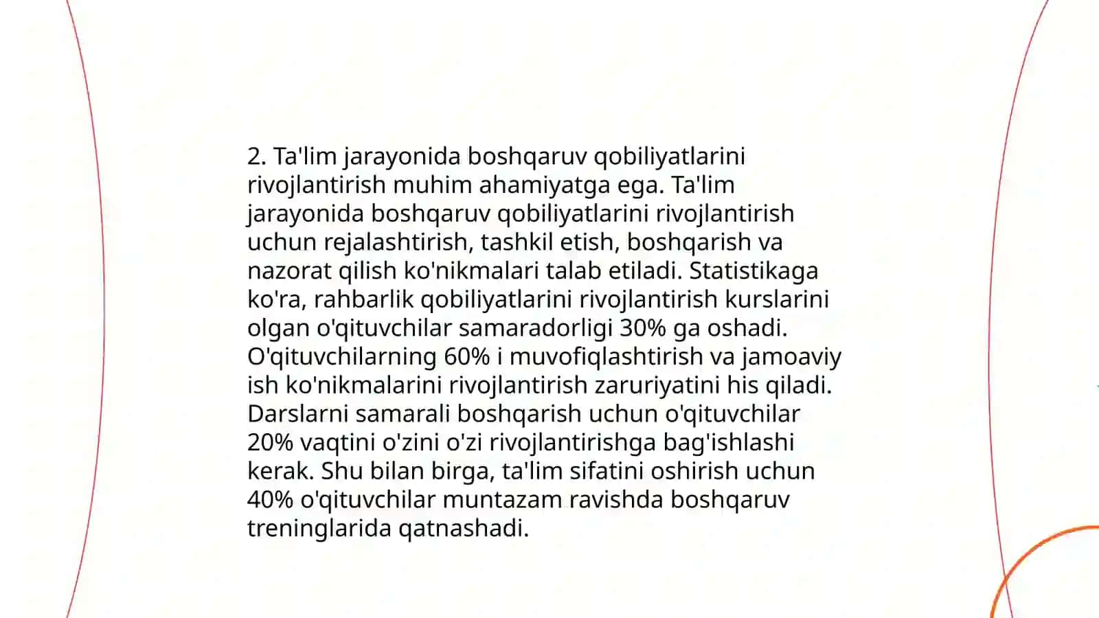 Pedagogik mahoratni oshirishda boshqaruv sanʼatidan foydalanish 4