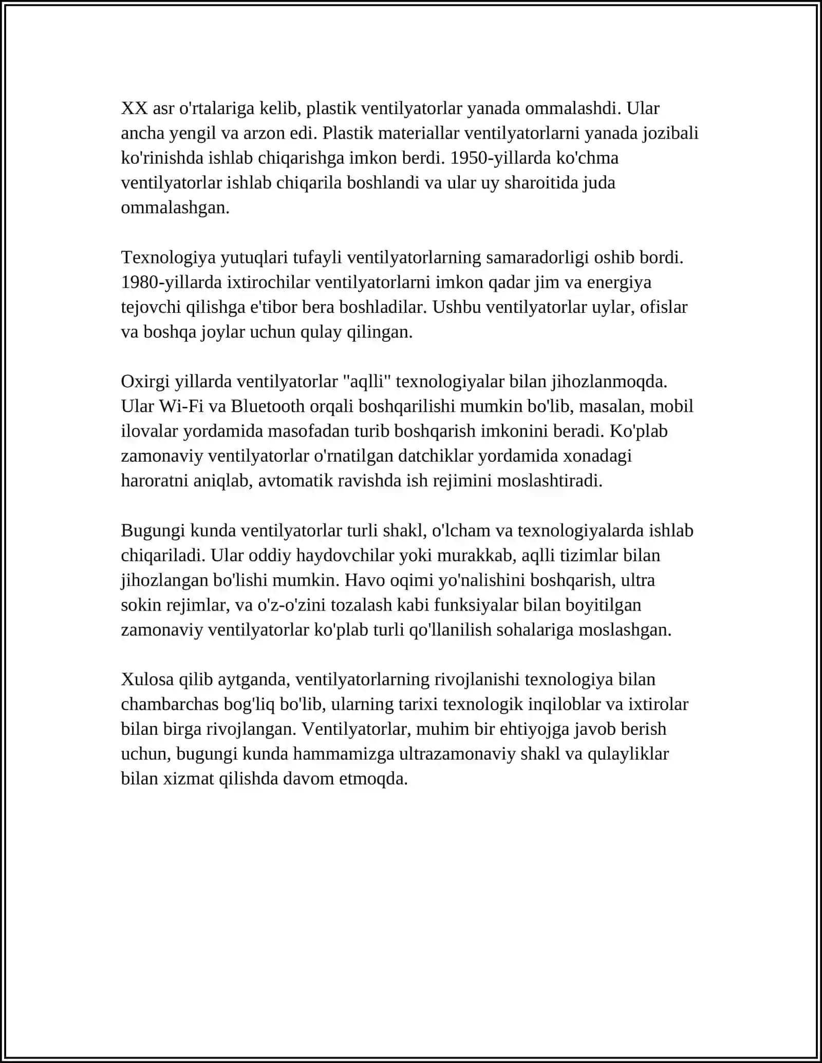 PERESPEKTIV VENTILYATOR 4