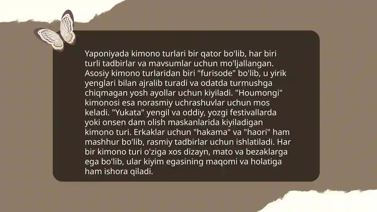 Yaponiyaning milliy kiyimlari 4