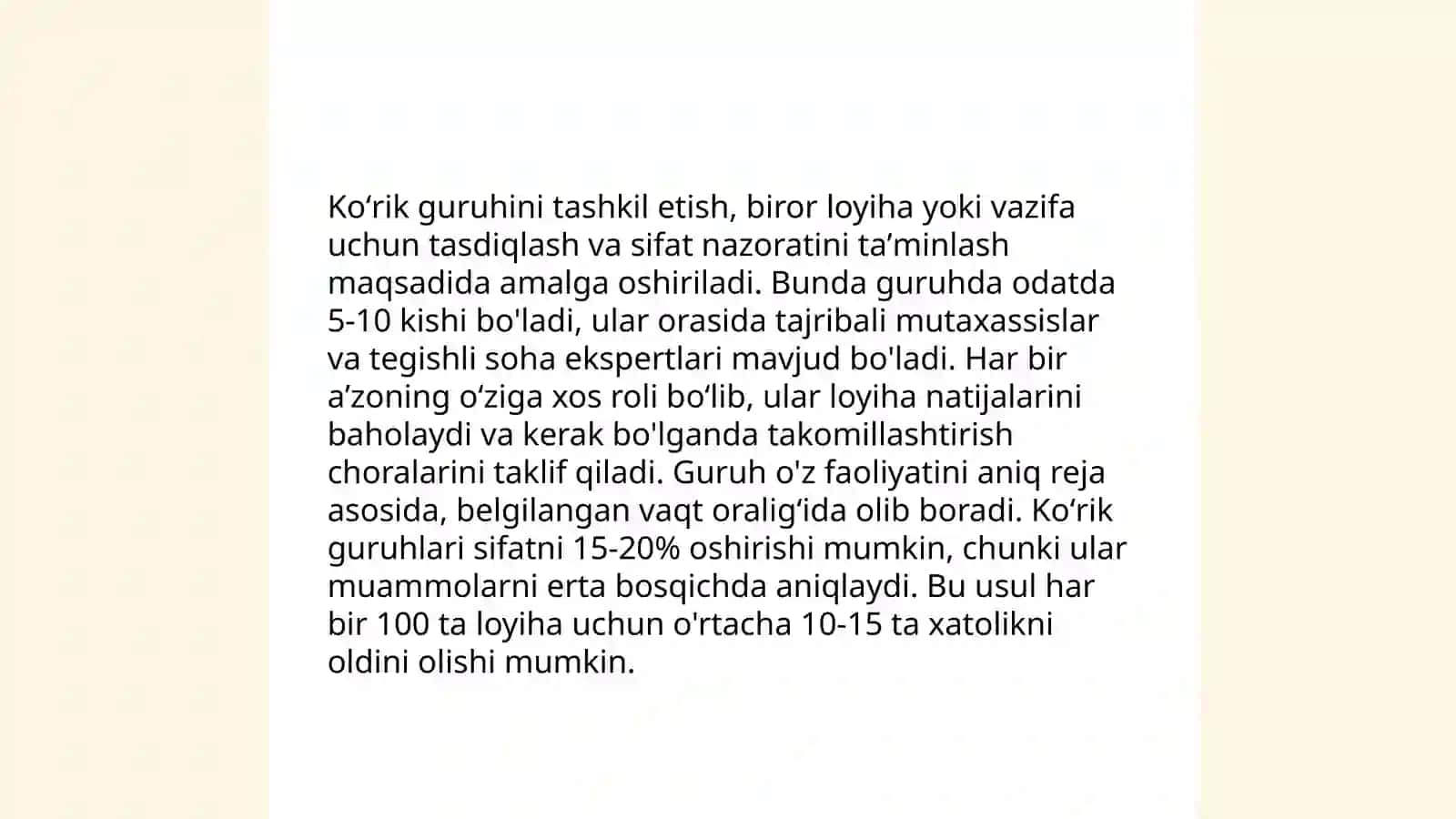 Harbiy qism va boʻlinmalarda qurol - aslaha moddiy qismlarini koʻrikdan oʻtkazishni tashkillashtirish boʻyicha bajariladigan ishlar 4