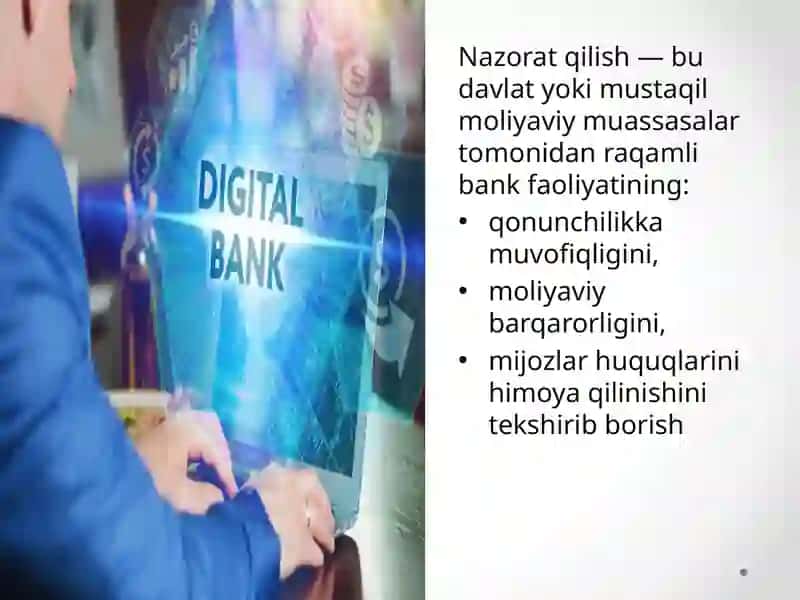 Raqamli banklar nazorat qilish, tartibga solish va xavfsizlik 4