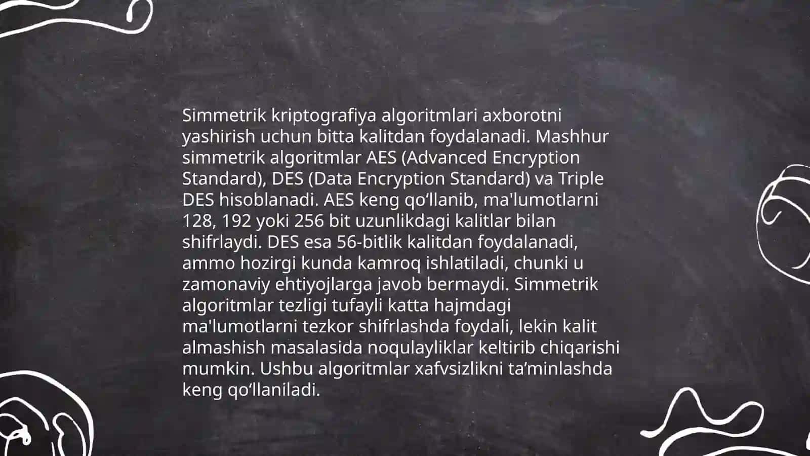 Kriptografik algoritmalar 4