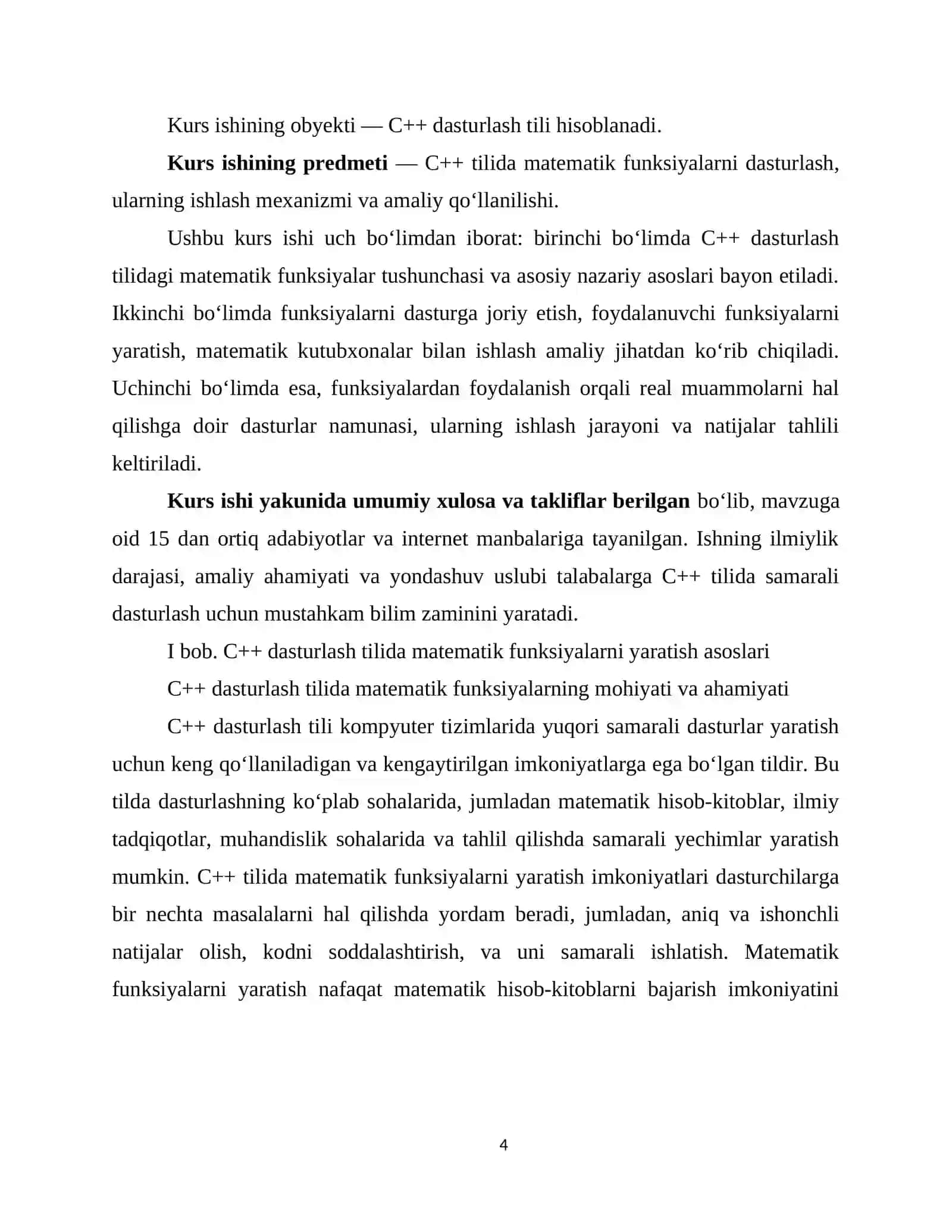 MATEMATIK FUNKSIYALARNI YARATISH ASOSLARI 4