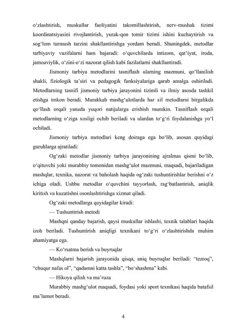 Jismoniy Tarbiya Metodlari 4