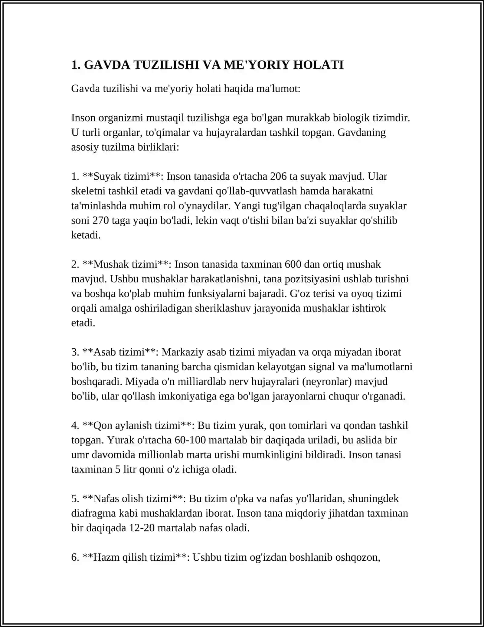 GAVDA HOLATI BUZILISHLARI TURLI XIL VARIANTLAR SABABLAR OLDINI OLISH CHORALARI 4