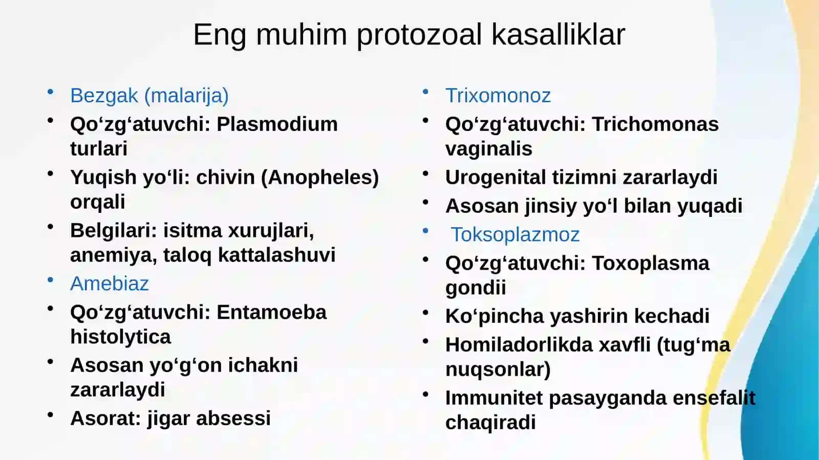 Sodda jonivorlarga qarshi vositalar, Sulfanilamidlar preparatlar 4