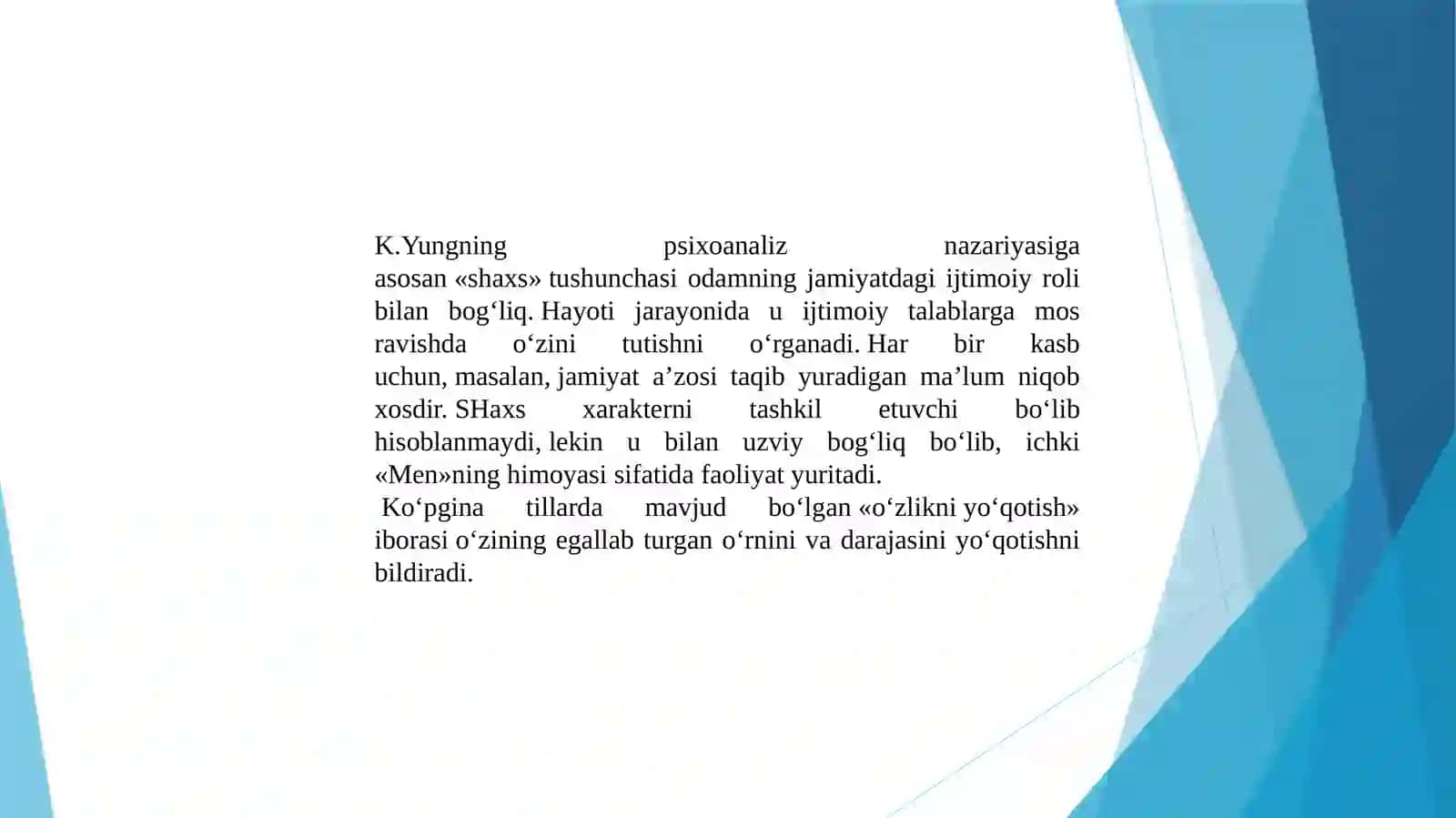 IQTISODIYOT VAPEDAGOGIKA FAKULTATI PEDAGOGIKA VA PSIXOLOGIYA YUNALSHIPP;22;01 GURUX 1 KURS TALABASI YOQUBOVA NOZIMANING RIVOJLANISH PSIXOLOGIYASIDAN MUSTAQIL ISHI 4