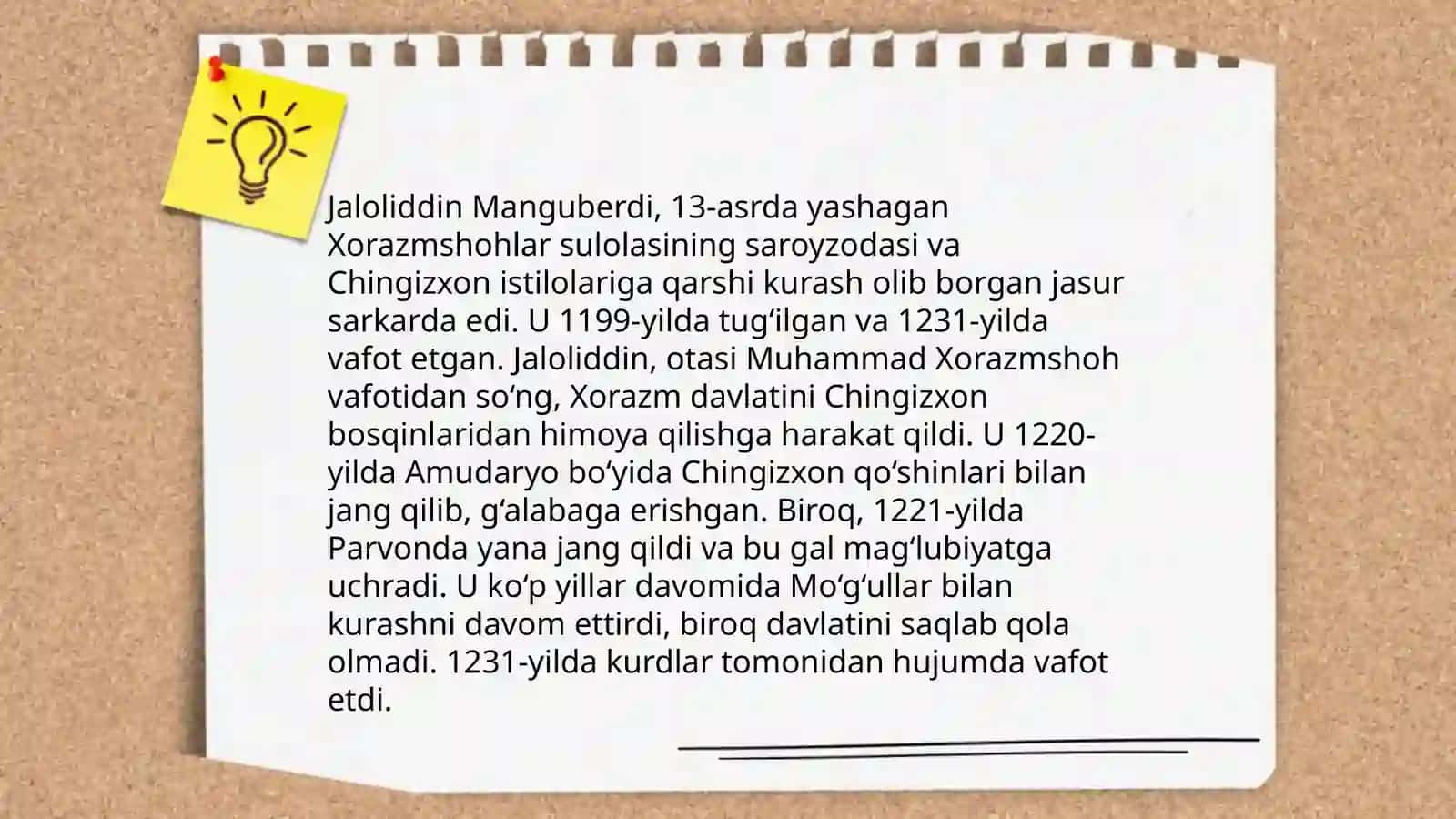 Jaloliddin Manguberdi-Vatan himoyachisi 4