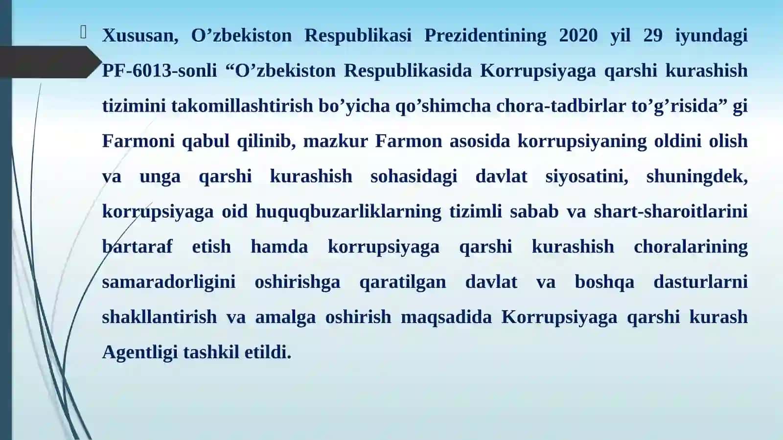O’zbekistonda korrupsiyaga qarshi kurash mexanizmlari 4