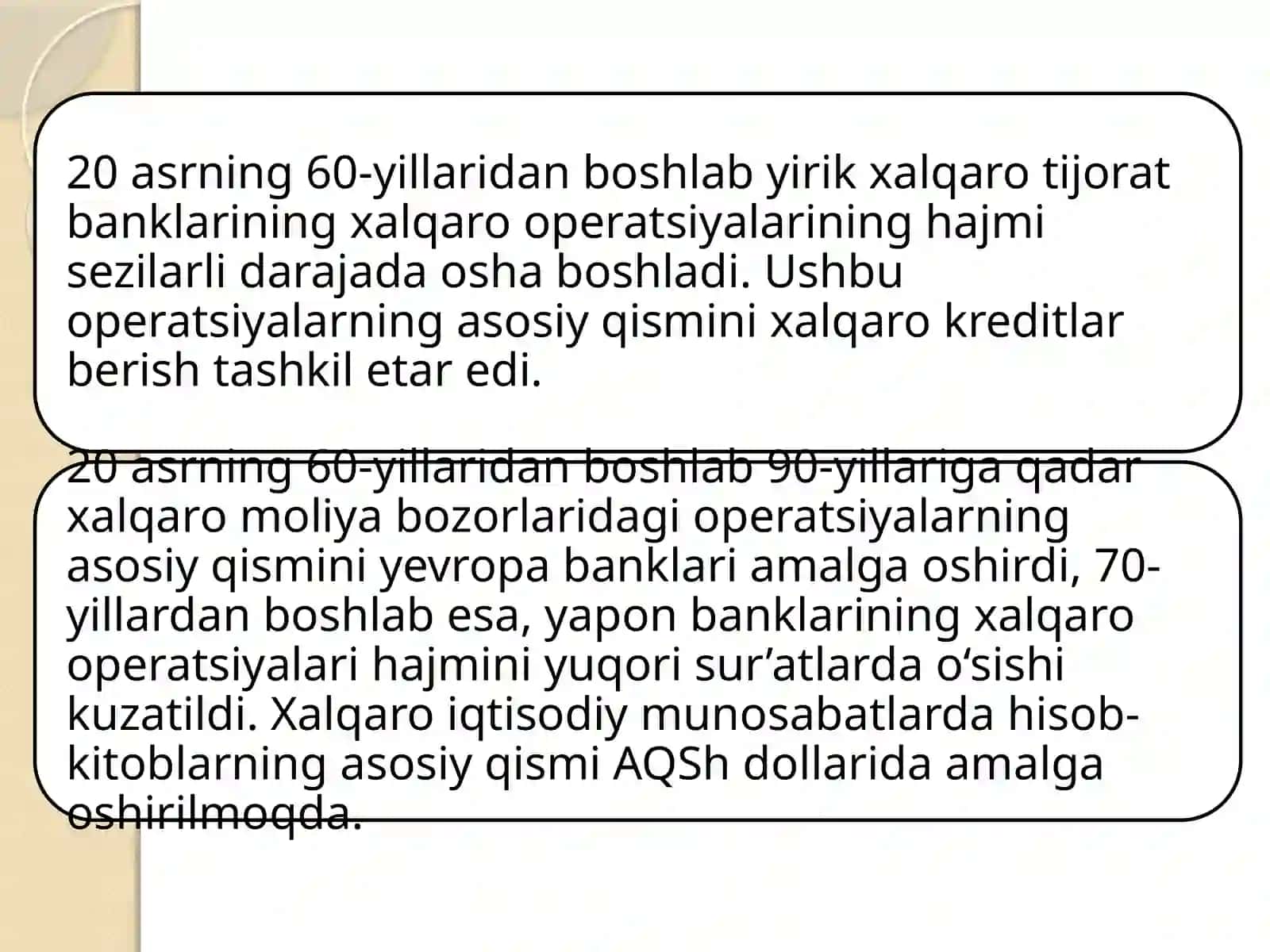 XALQAROHISOB-KITOBLAR VA ULARNING SHAKLLARI 4