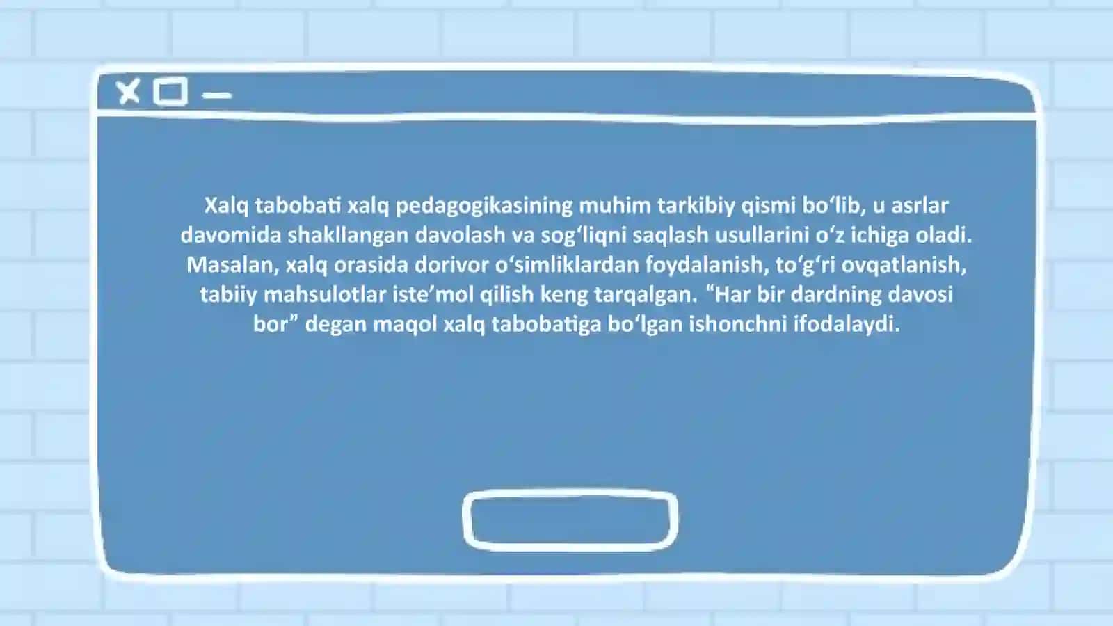Xalq pedagogikasi fanidan mustaqil ta'lim taqdimoti 4