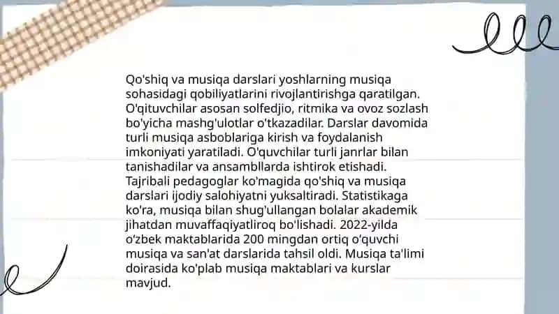 Darsdan tashqari mashgʻulotlar 4