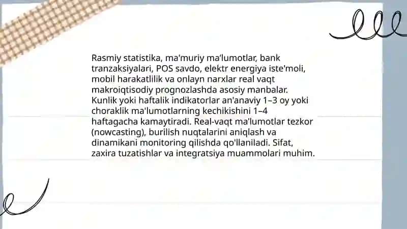 Makroiqtisodiy jarayonlarni pragnozlash tizimi 4