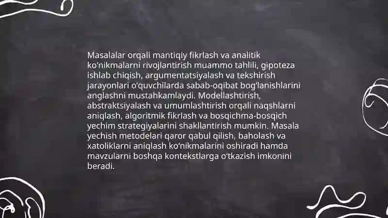 Abdullayeva Dilnura Matematika oʻqitish metodikasi 4
