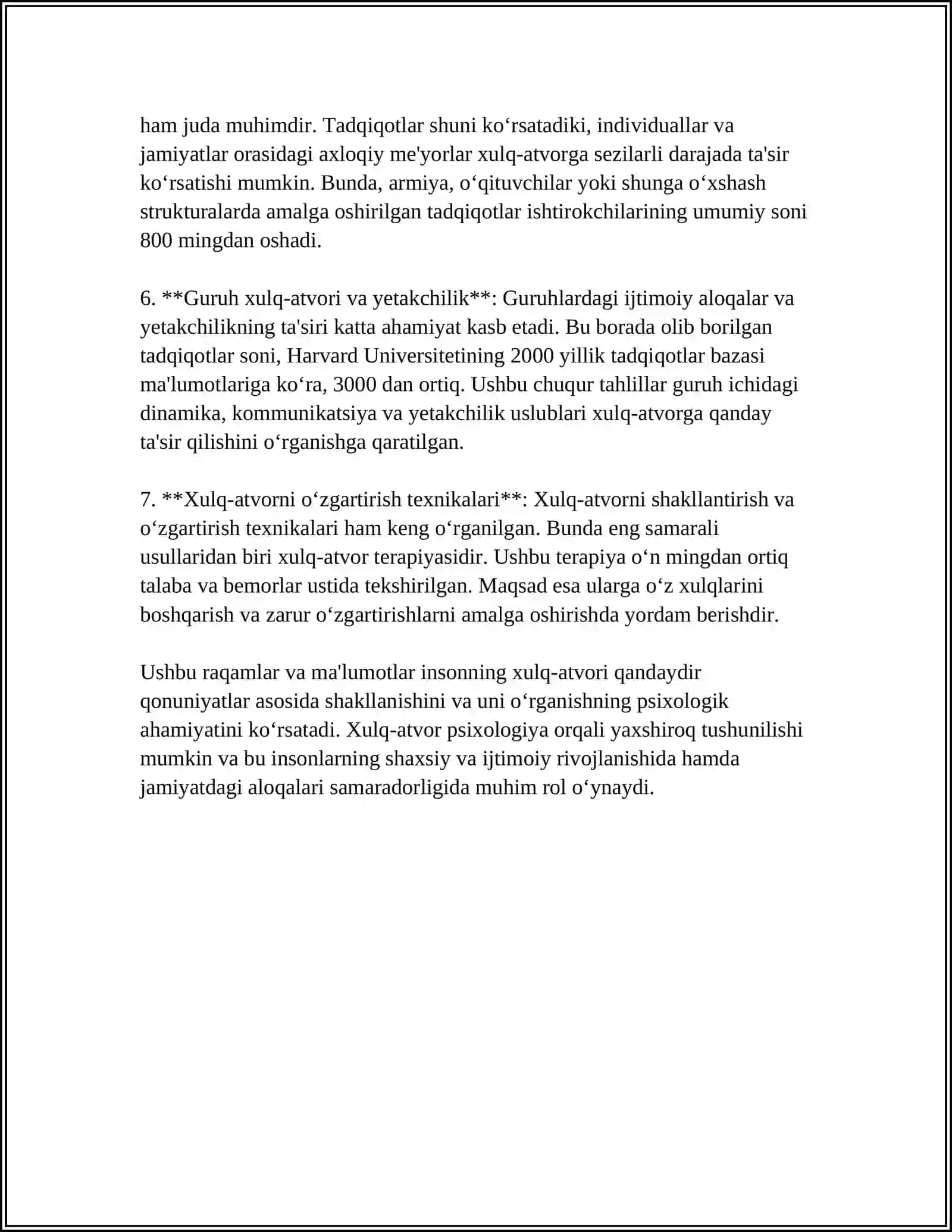 XULQ ATVORNG PISXALOGIK AXAMIYATI ONG TARAQIYOT VA ONGSZLIK XAYOL TAFAKUR VA KRATUVCHANLIK 4