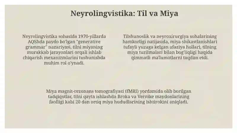 Tilshunoslik tarixidagi yo'nalishlar va maktablar 4