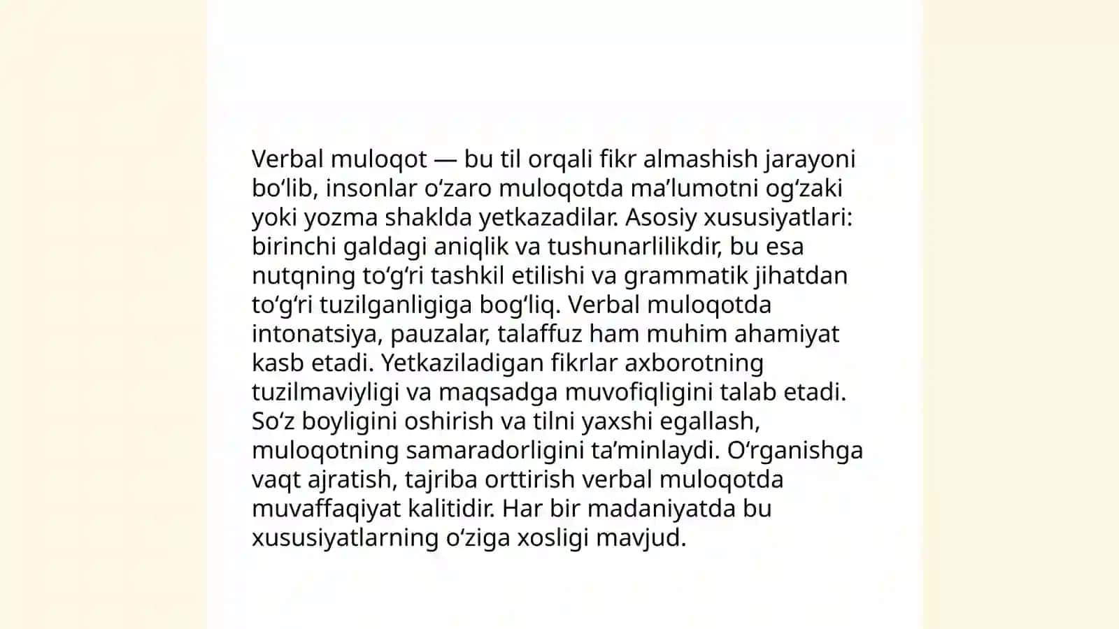 Muloqotning tuzilishi va vazifalari 4