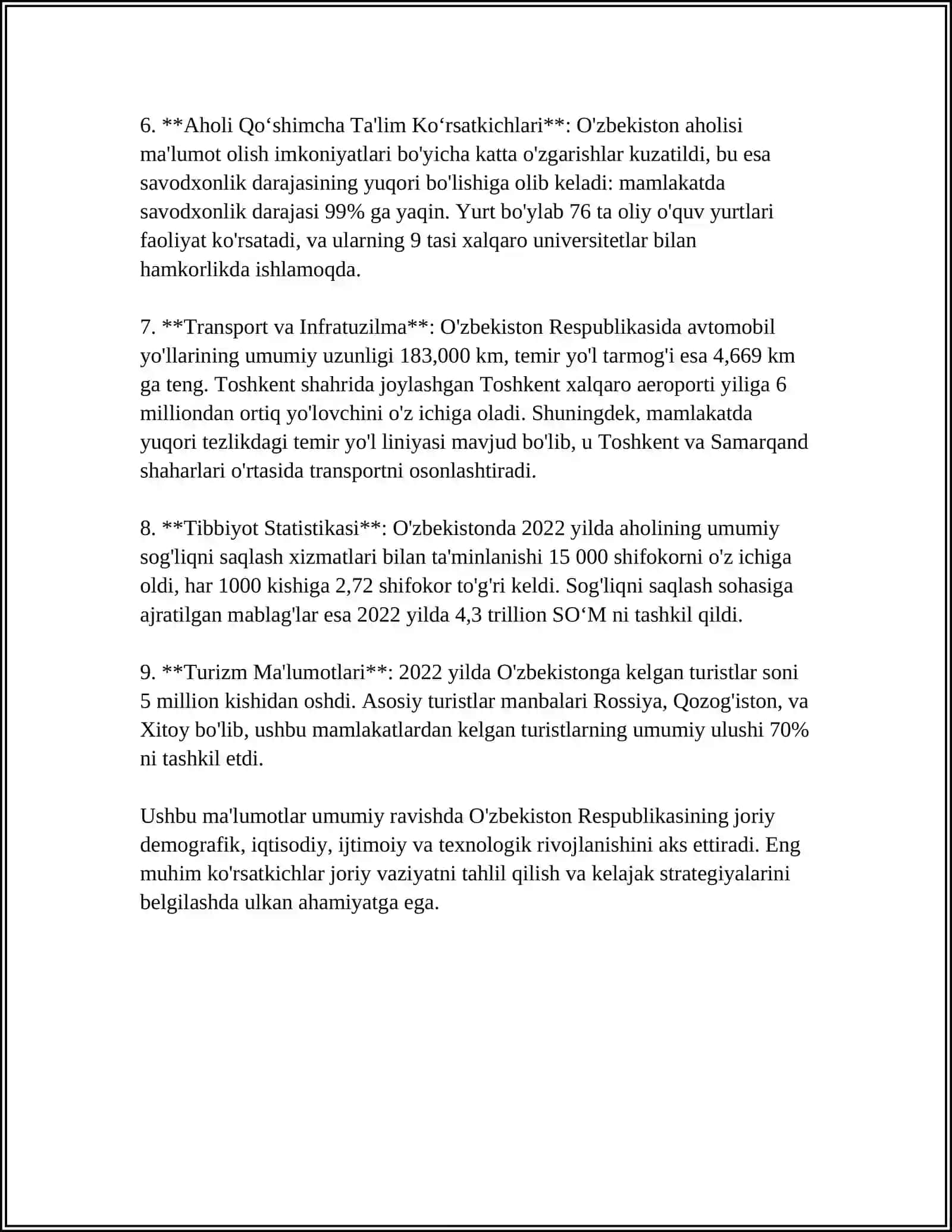 PUL OQIMLARI TOʻGʻRISIDAGI HISOBOTNI MAZMUNI 4