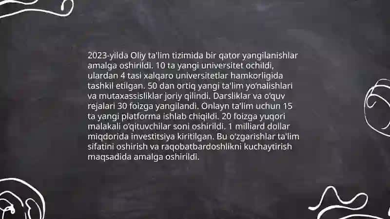 O‘zbekistonda ta‘lim islohotlari 4