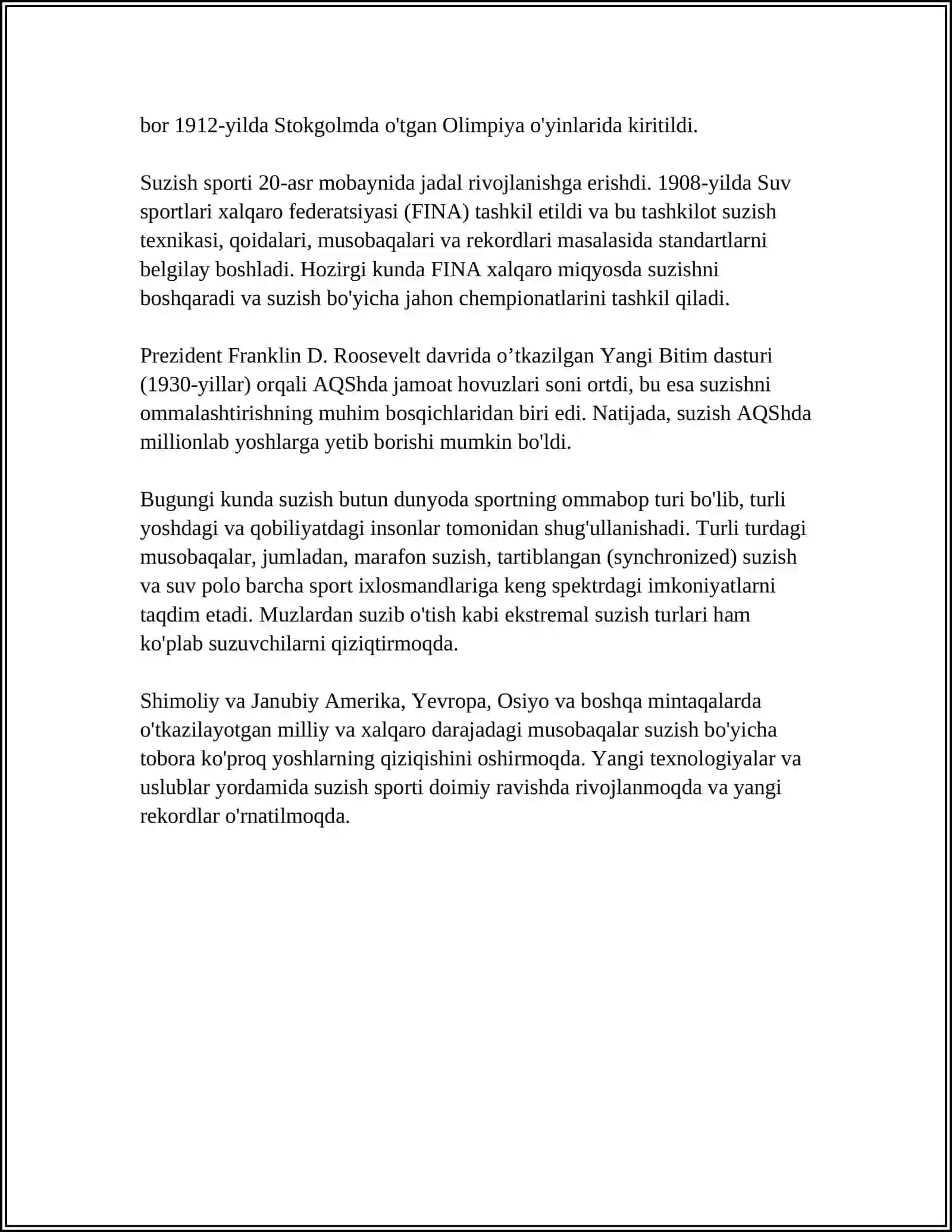 SUZISH SPORTING RIVOJLANISH TARIXI 4