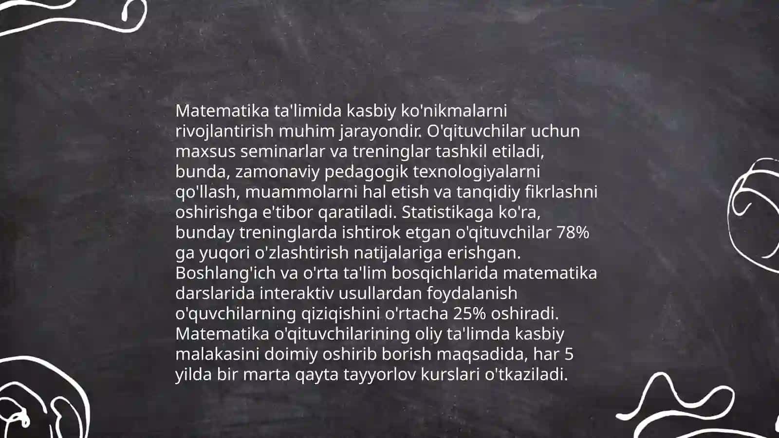 Matematika kasbga yo'naltirishning maqsad va vazifalari 4