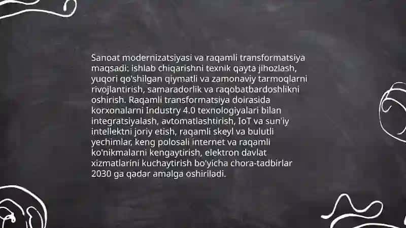 Iqtisodiy o'sish va barqarorlik strategiyasi 4