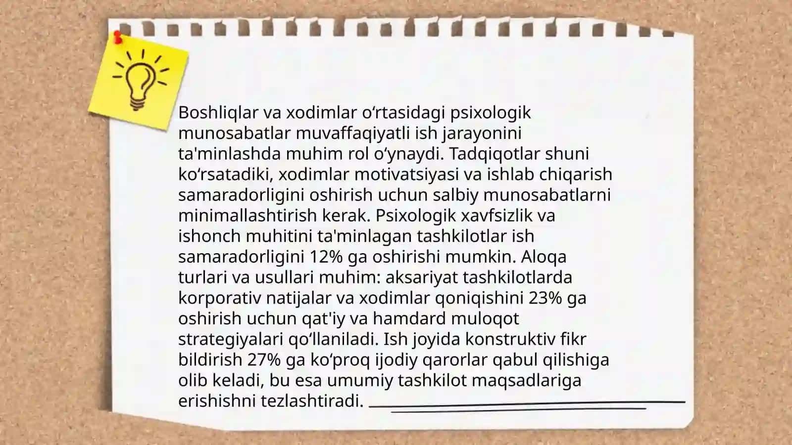 Boshqaruv faoliyatining psixogigiyenik jihatlari 4