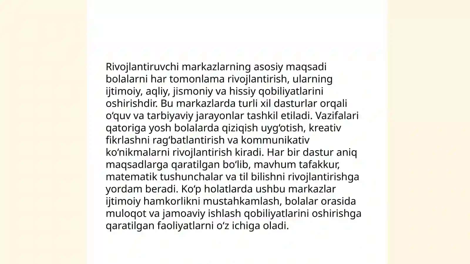 Ilk qadam davlat o'quv dasturi 4