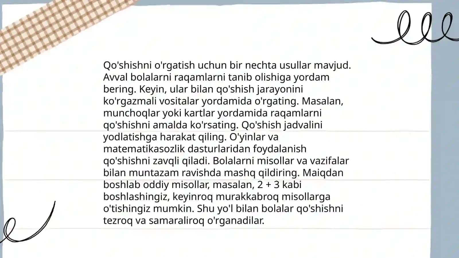 100 konsentrida arifmetik amallarni oʻrgatish metodikasi 4