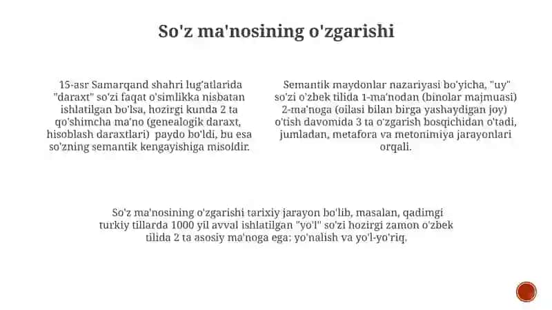 Ma'no hosil bo'lish jarayonlari 4