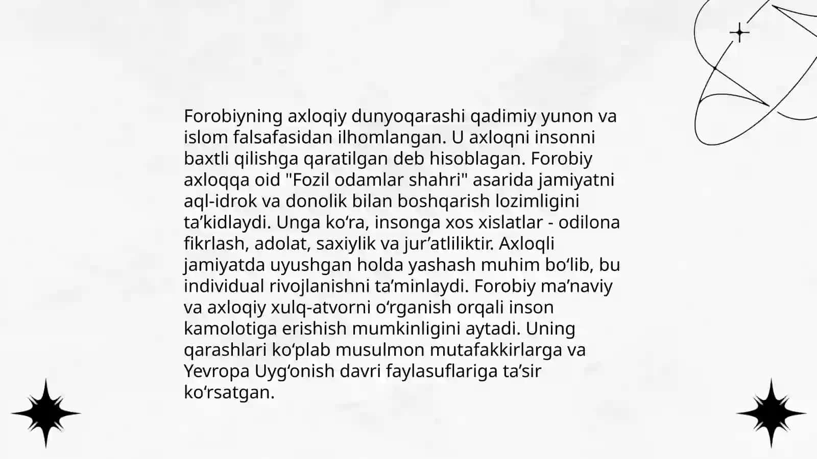 Abu Nasr Forobiyning ta'limiy qarashlari 4