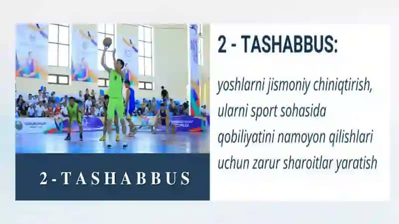 Besh tashabbus – ma’naviy barkamollik sari qadam. 4