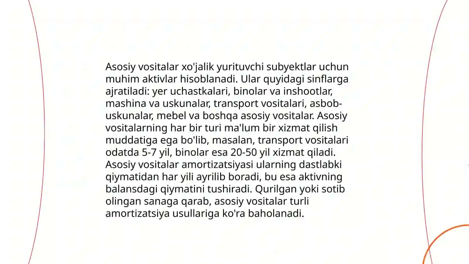 Asosiy vositalar hisobi 4