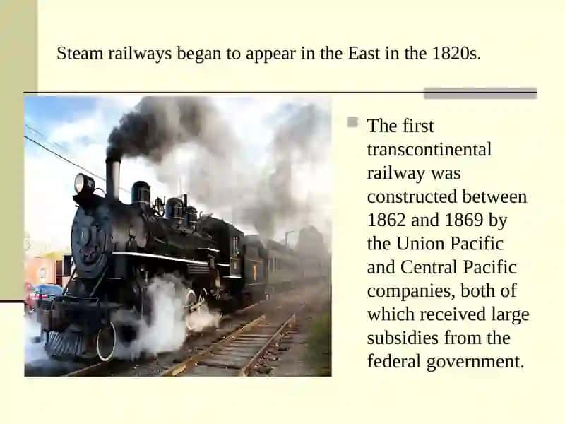 Modern Railway system of the USA 4