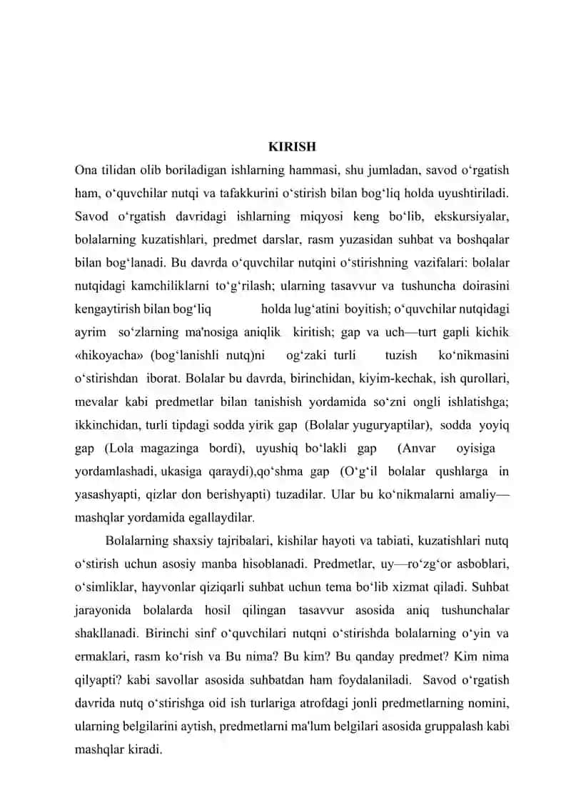 Savod o’rgatish davridagi yozuv darslarida nutq o’stirish usullari 4
