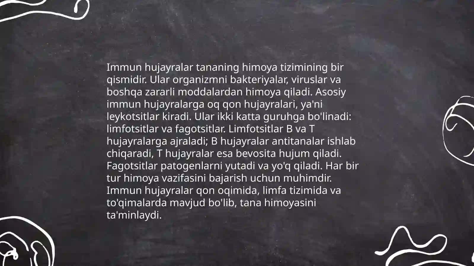 Immun tanqislikning fiziologik asoslari 4