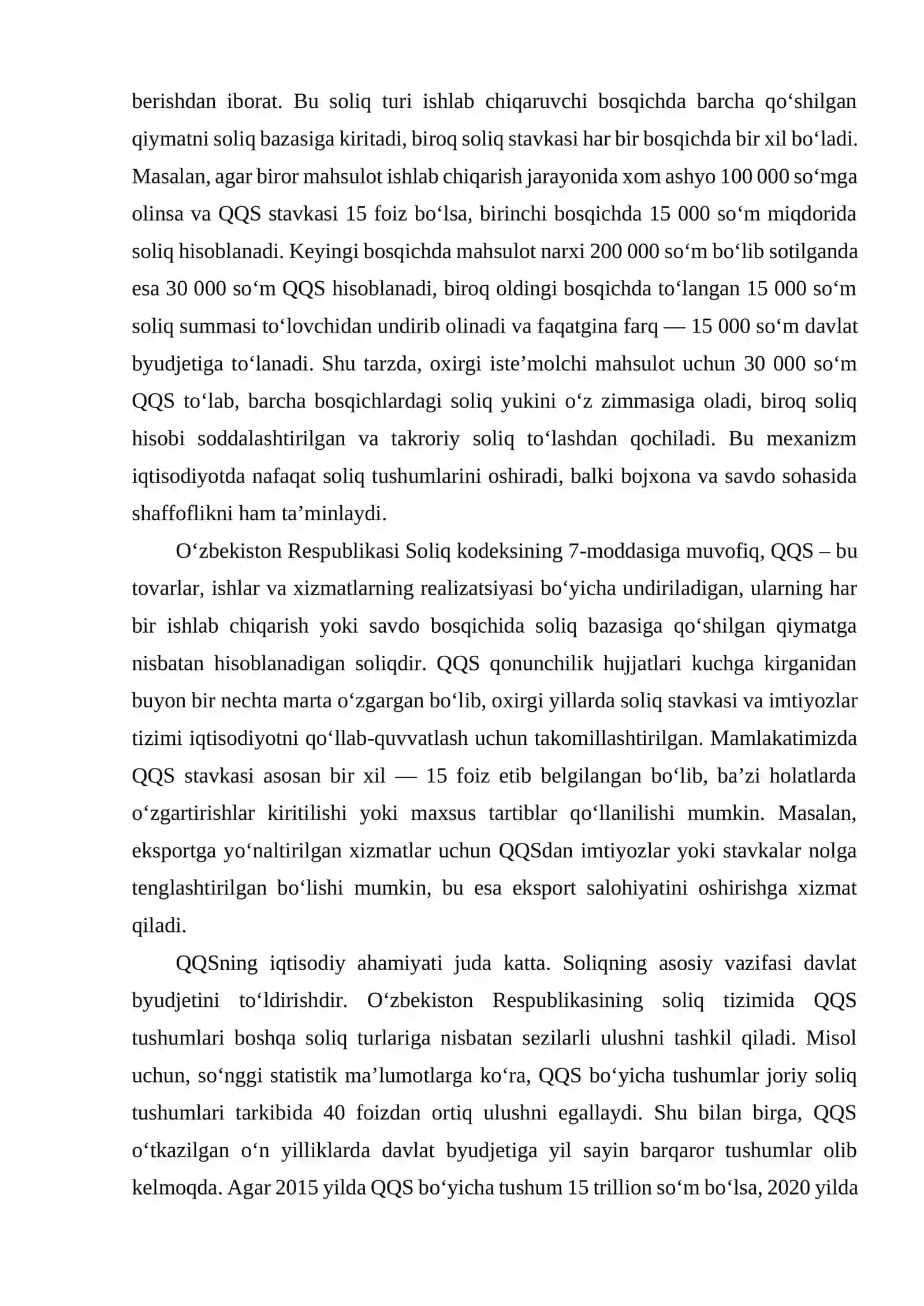 Qo‘shilgan qiymat solig‘ini hisoblash va hisob-kitoblarni taqdim qilish  jarayoni 4