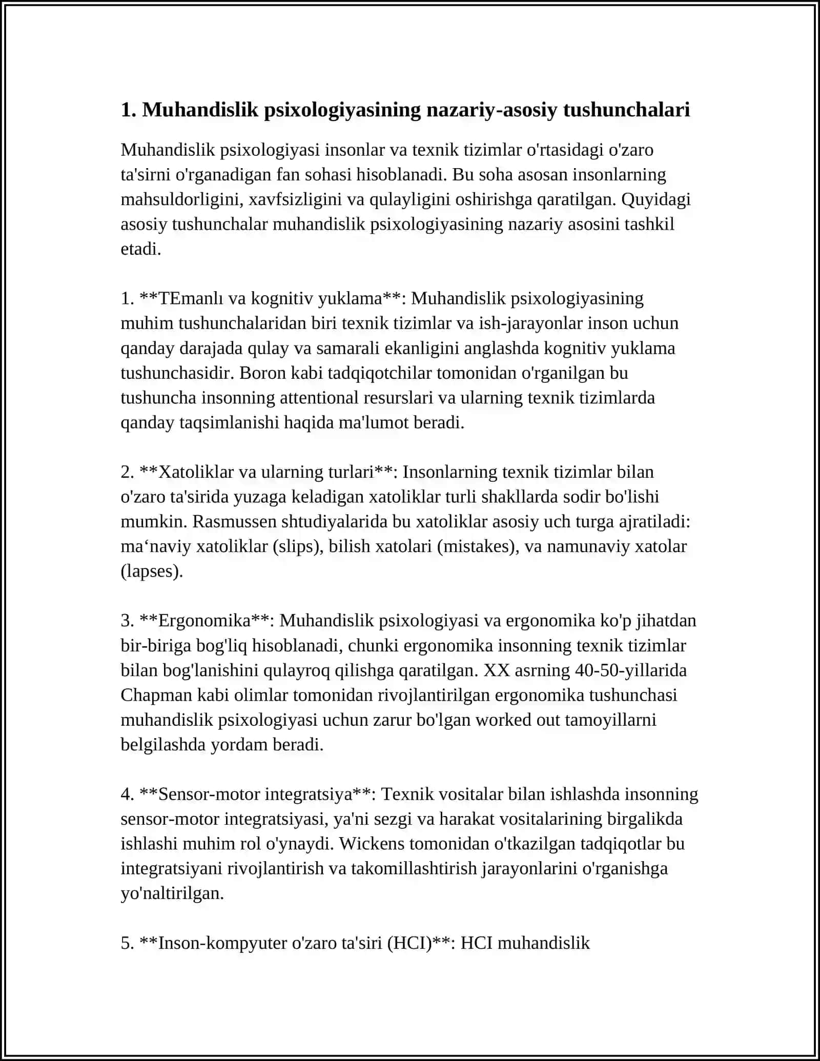MUHANDISLIK PSIXOLOGIYASI MUTAXASSISLIK FANI SIFATIDA 4