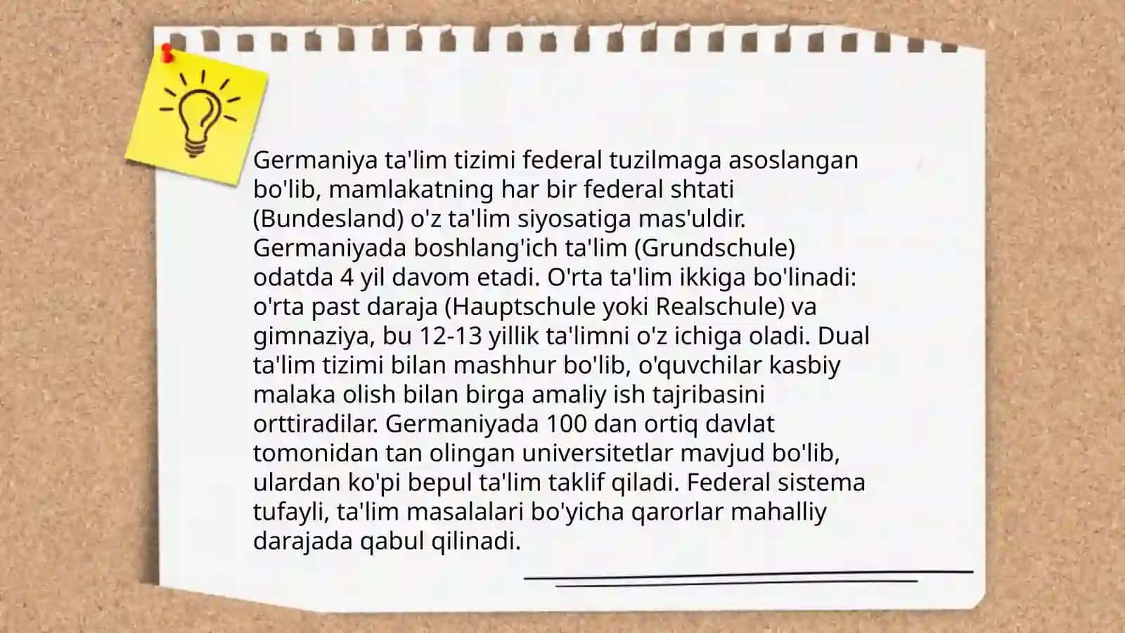 AQSH ta'lim tizimi va uning asosiy xususiyatlari 4