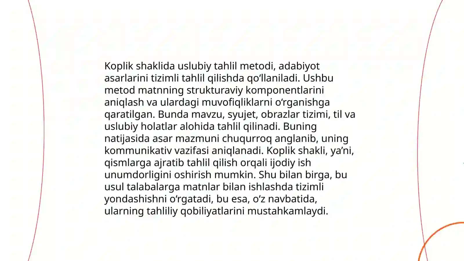 Koplik shaklining uslubiy xususiyatlari 4