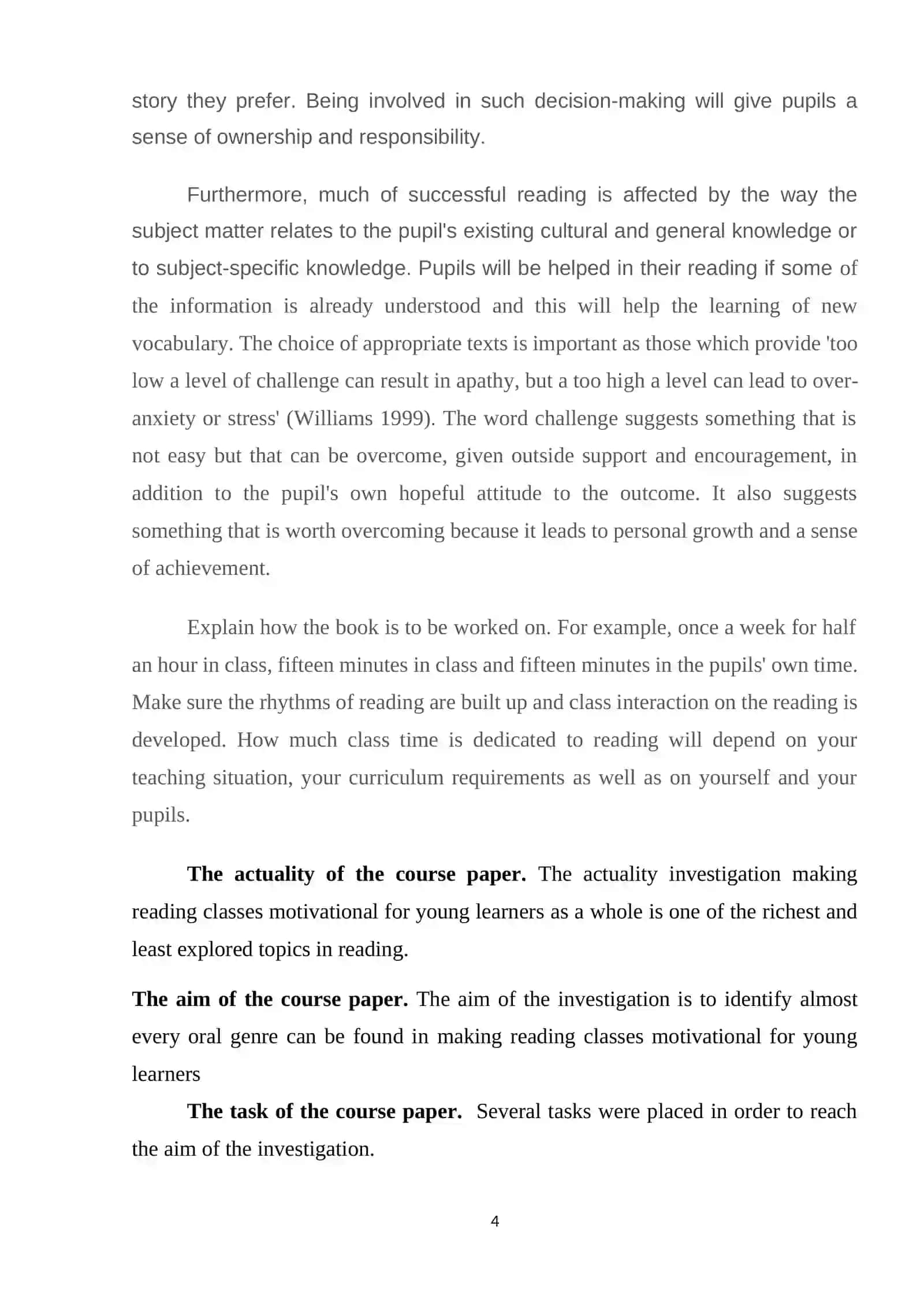 MAKING READING CLASSES MOTIVATIONAL TO YOUNG LEARNERS 4