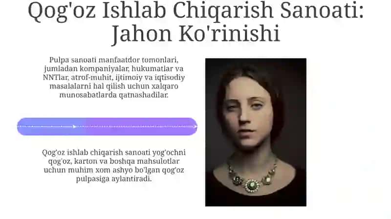 Qog'oz Ishlab Chiqarish Sanoati 4