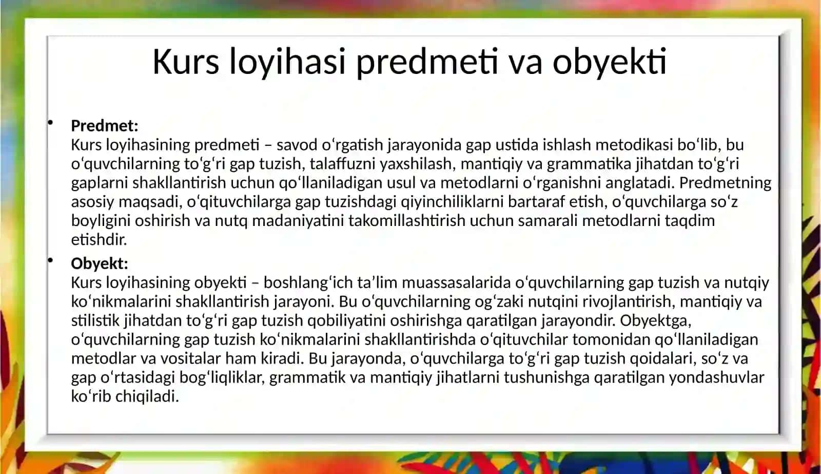 Savodo‘rgatish davridagi pustida ishlash 4