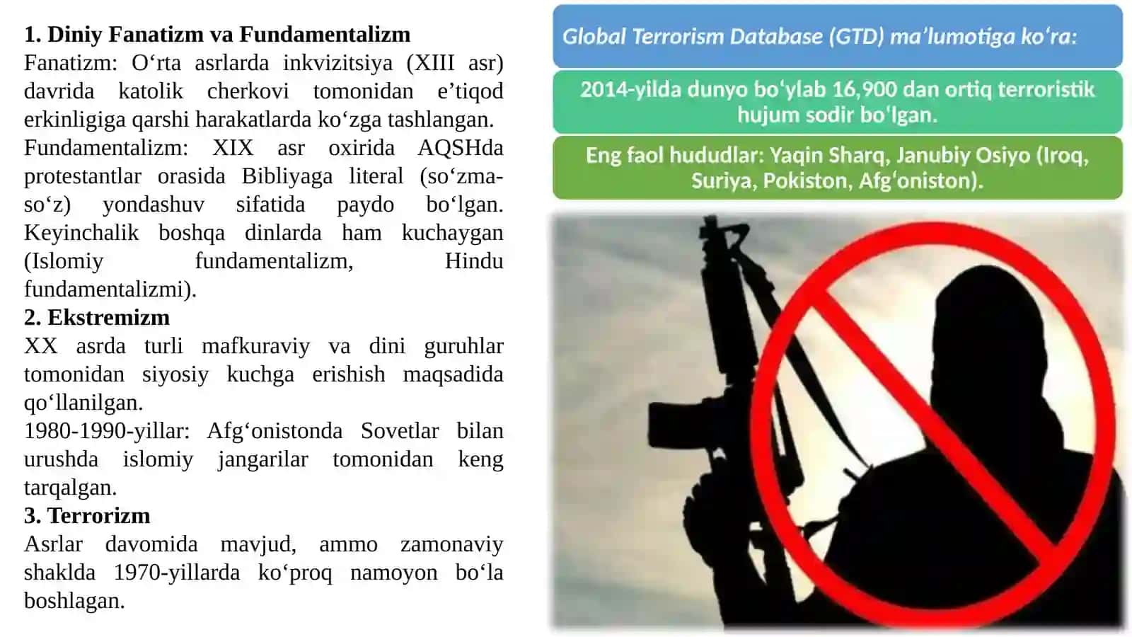 Diniy Fanatizm va Fundamentalizm 4