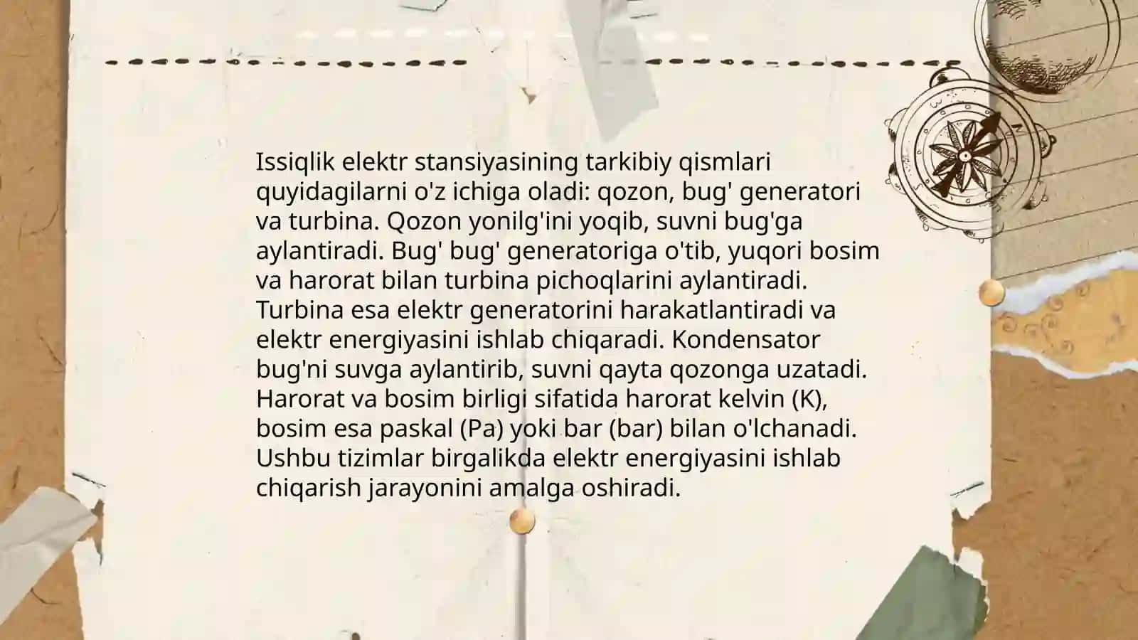 Issiqlik elektr stansiyasi haqida umumiy maʼlumot 4