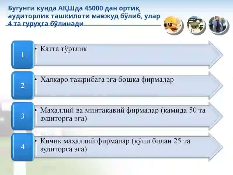 АҚШ ВА ЕВРОПА ДАВЛАТЛАРИДА АУДИТОРЛИК ФАОЛИЯТИ 4