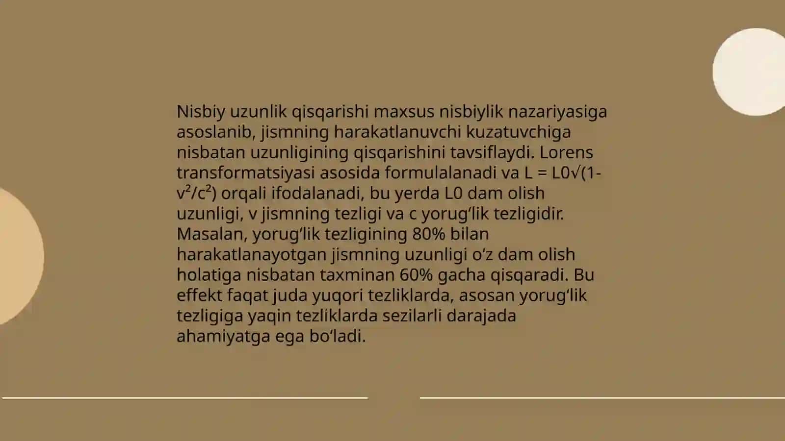 Relyativistik dinamika elementlari 4