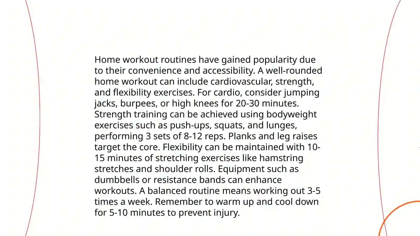 Benefits of Regular Exercise 4