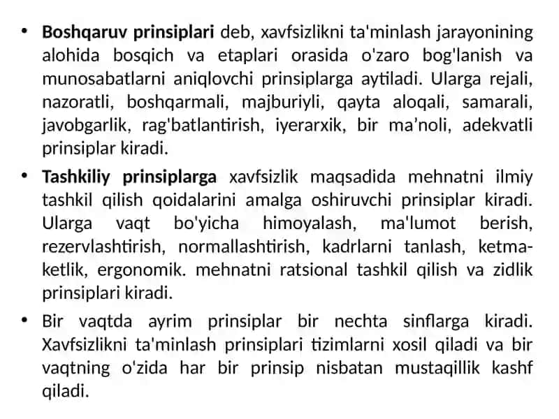 Xavfsizliknita'minlashusuli va prinsiplari 4